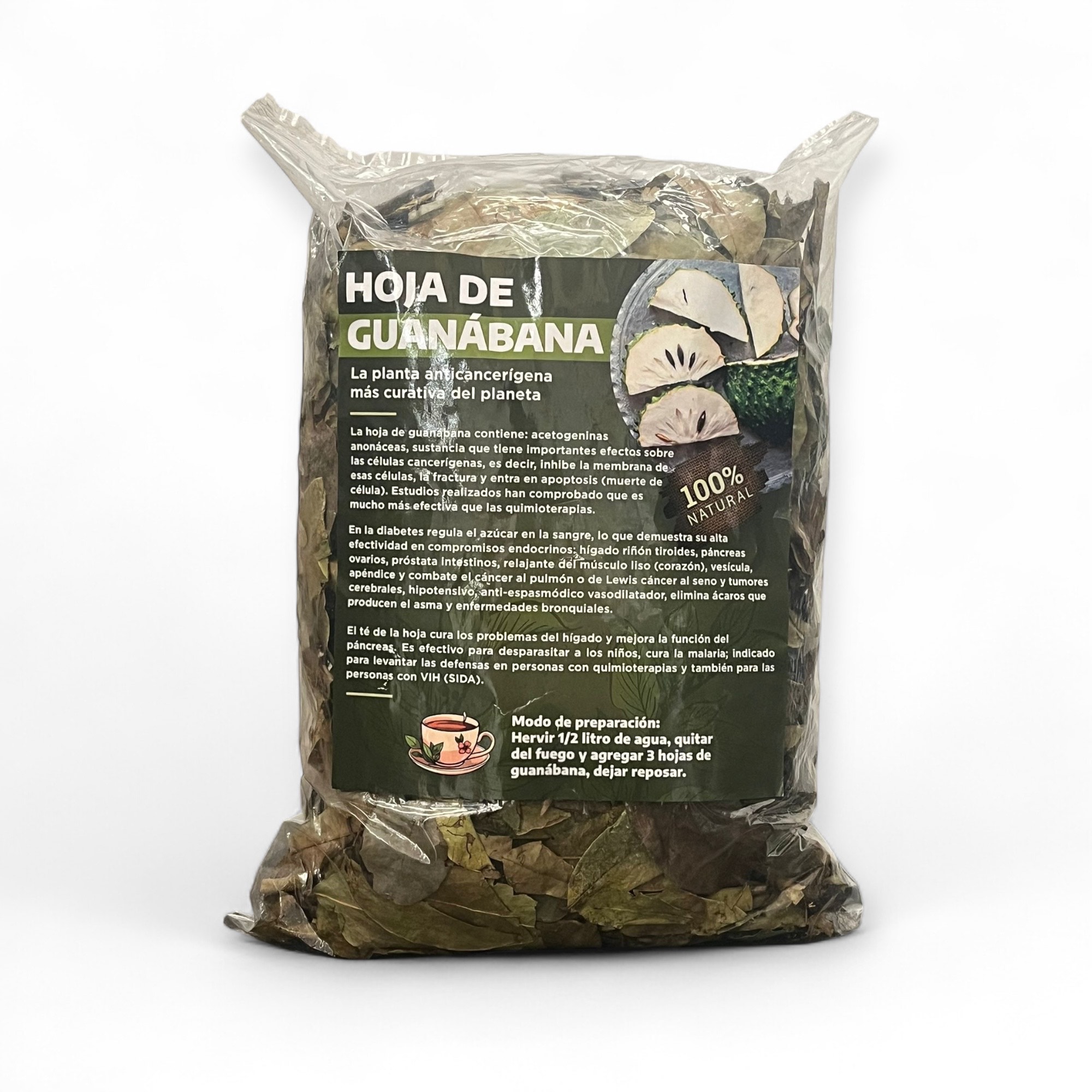 Hojas de guanabana