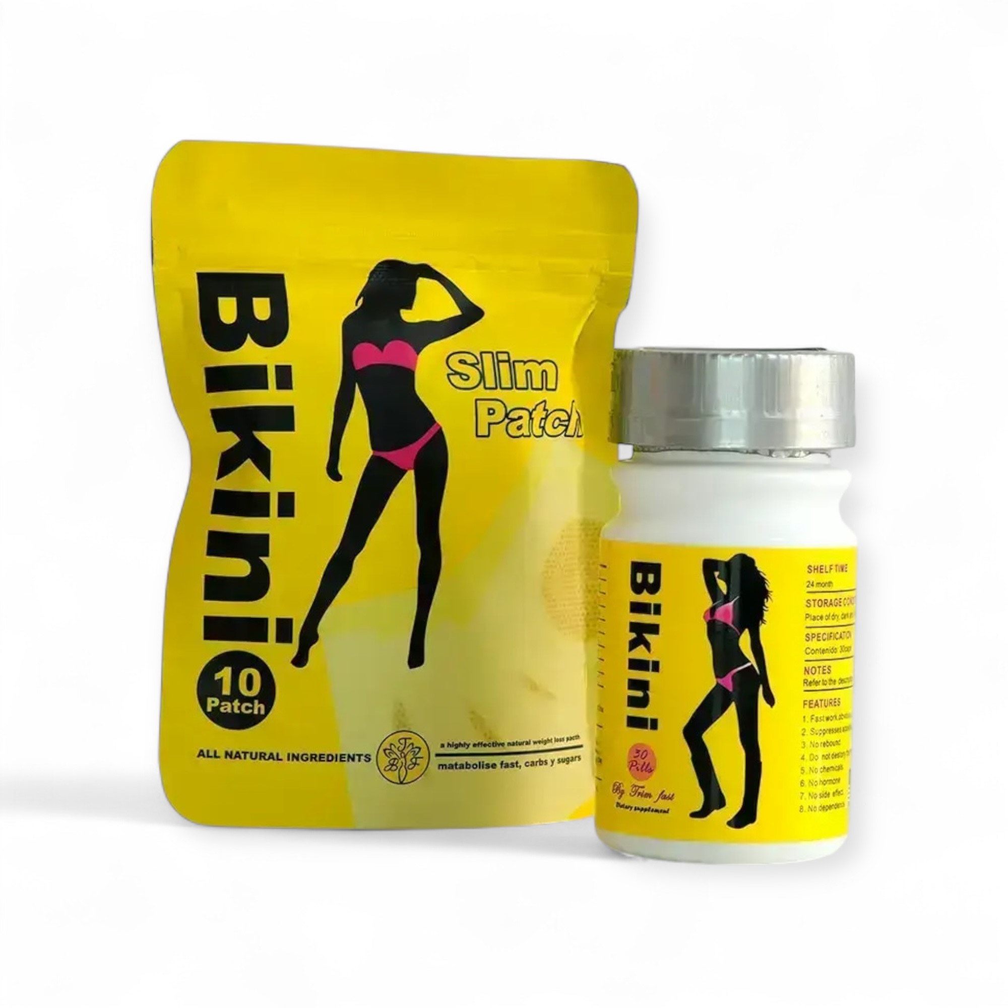 Pastillas Bikini + Parche Bikini